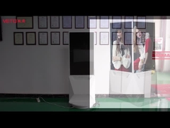 Doppelseitige digitale Beschilderung für den Innenbereich, 43 Zoll, optionaler Standkiosk