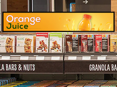 VETO Innenwerbung Media Player Streifen Ultra Breitregal Bildschirm Stretch Bar Lcd-Display