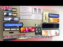 VETO Ultra-breite Streckbar-Bildschirm Regal Rand Display Netzwerk Werbung HD-Bar-Lcd-Display