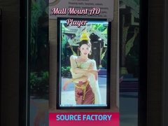 Wandmontage-Touchscreen