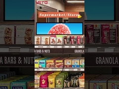 Glasrahmen-Doppelseitige Anzeige, willkommen im Konsulat.