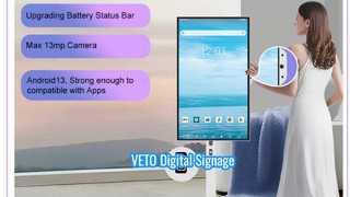 VETO Android Digital Signage für Einzelhandelsgeschäfte