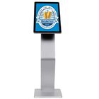 Indoor Small Size Touch Screen Kiosk High Color Uniformity Long Hour Advertising Playing