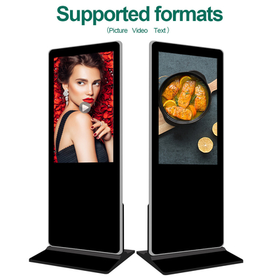 VETO Android-Floor Standing Screen 4K Interaktiver Touchscreen Digitale Beschilderung und Displays