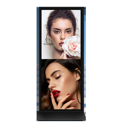 70 75 86 Zoll Werbung Digitale Beschilderung 4K Vollbildschirm Bodenstand