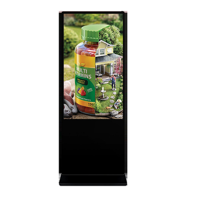 43-Zoll-Panel Größe Fußboden stehend Digital Sigange LCD Werbebildschirm Kiosk Totem Monitor