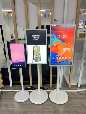 VETO Tragbare Smart TV Android 12 drahtlose bewegliche eingebaute Batterie-Stand interaktive Smart Display