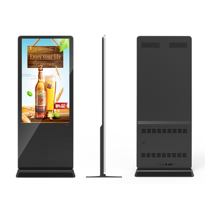 VETO Innenwerbeanzeige 43 49 55 Zoll vertikaler Totem mit Auto-Media-Player