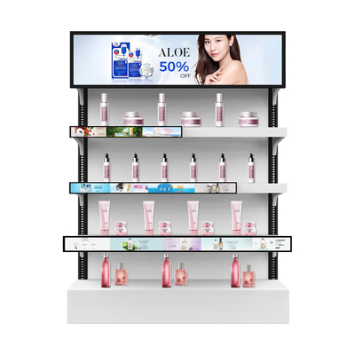 VETO Indoor Custom Breit gestreckte Bar Werbebildschirm 29 35 37 Zoll Bar LCD-Panelschirm für den Supermarkt