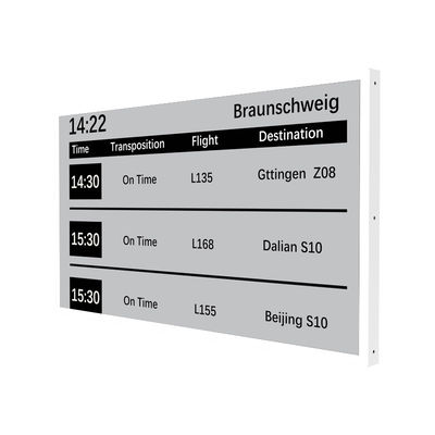 Qualität VETO Digitale Werbung Farb-E-Tinte-Display mit niedrigem Kohlenstoffgehalt 31,5 Zoll E-Papier-Display mit 6 Farben und 2560*1440 Auflösung Fabrik