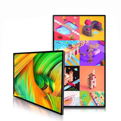 VETO Android Wandmontage Digitale Beschilderung 21.5 32 43 49 Zoll Indoor Lcd Menübrett Werbeanzeige Für Bürogebäude