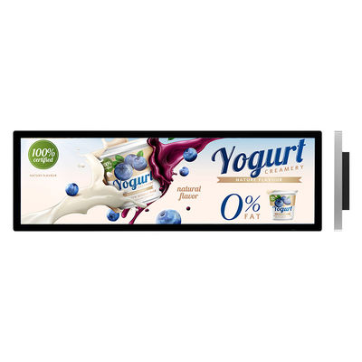 VETO 23.1 28 29 35 Zoll Streckbar Lcd-Display Ultra dünne Bar Regale Werbung Digitale Beschilderung