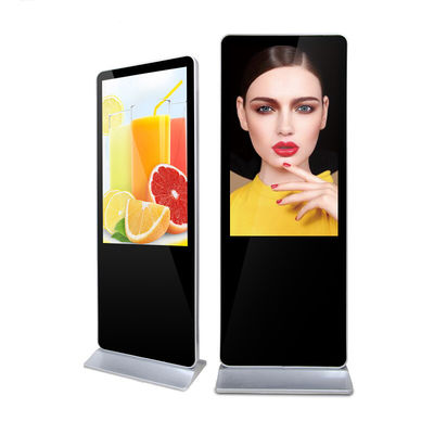 VETO LCD-Bodenstehende Digitale Beschilderung Android-Video-LCD-Werbe-Player Indoor Totem