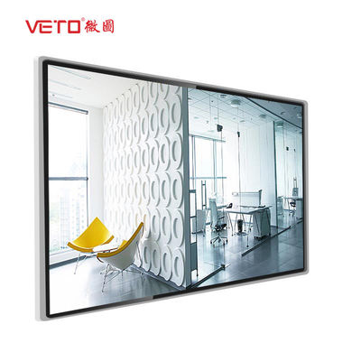 Information Wall Mounted Digital Signage Vivid Image Layout For Public Places