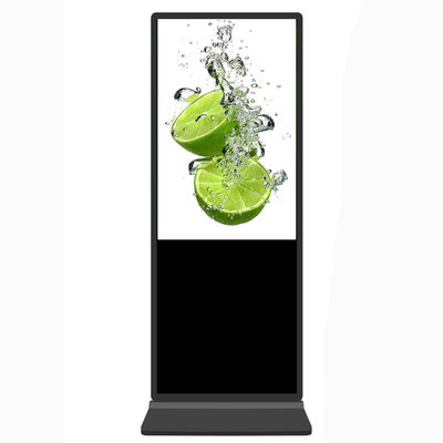 Qualität VETO Android LCD Werbeanzeigen Innenraum Vertikaler Boden Stehender Touchscreen Kiosk Fabrik