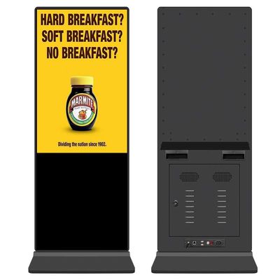 VETO 43 Zoll Android Standfuß Digital Signage LCD Totem, unterstützt WLAN, USB