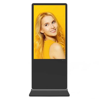 VETO Andriod Fußboden stehendes Digital Signage Display 43 Zoll Innenwerbung für den Einzelhandel spielen